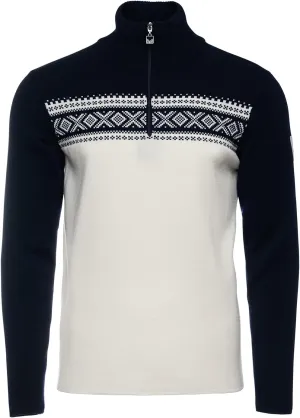 Dale of Norway Dalestolen Men’s Sweater - Merino Wool Mock Neck Sweater for Men – Quarter Zip Pullover -High Neck Ski Sweater