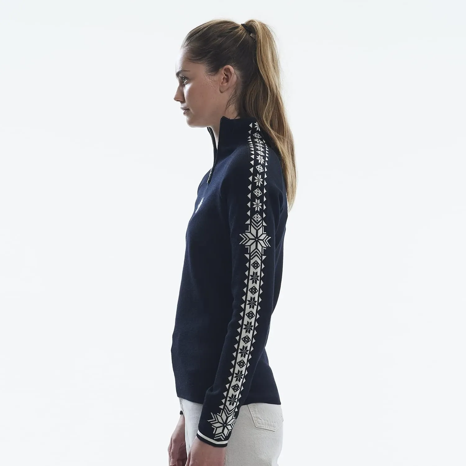 Dale of Norway Geilo Sweater for Women - 100% Skin Soft Merino Wool Pullover