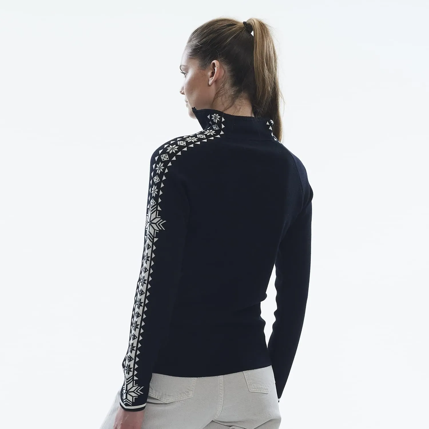 Dale of Norway Geilo Sweater for Women - 100% Skin Soft Merino Wool Pullover