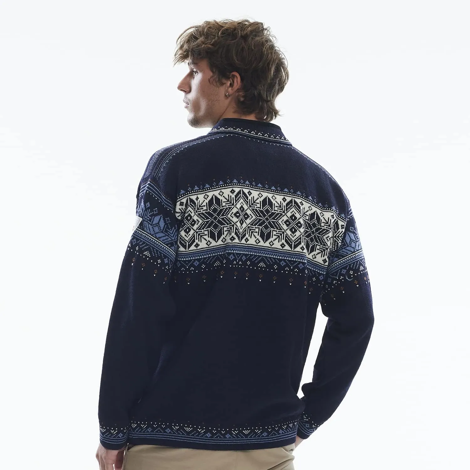 Dale of Norway Men's Long Sleeve Pullover Wool Sweater