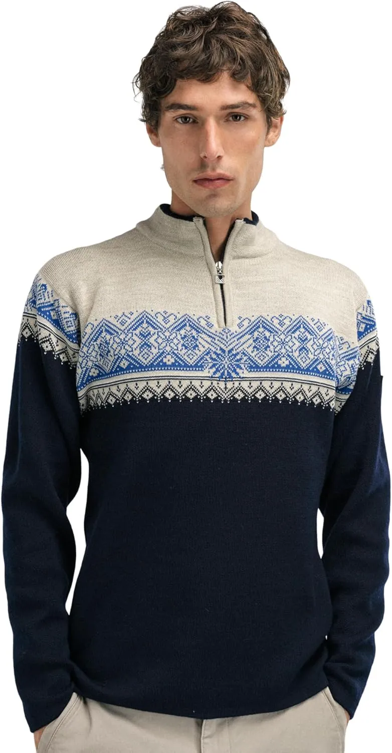Dale of Norway Moritz Men’s Sweater - 100% Skin Soft Merino Wool Sweater for Men - Regular Fit Men's Sweaters and Pullovers