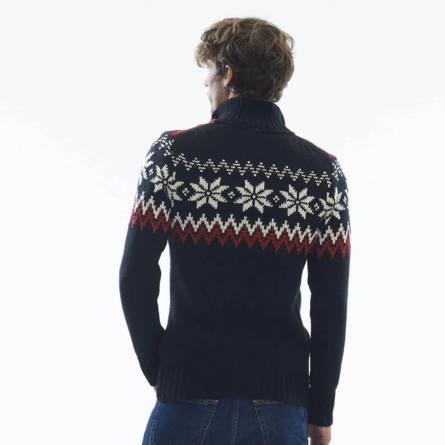 Dale of Norway Myking Men’s Sweater - Sweaters for Men - 100% Merino Wool Sweaters - Regular Fit Men’s Sweaters and Pullovers