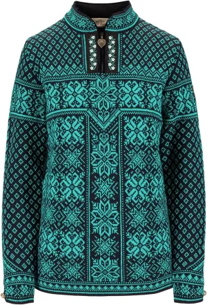 Dale of Norway Peace Pullover - 100% Lightweight Wool Knit Sweater - Pullover Sweaters for Women - Ladies Sweaters