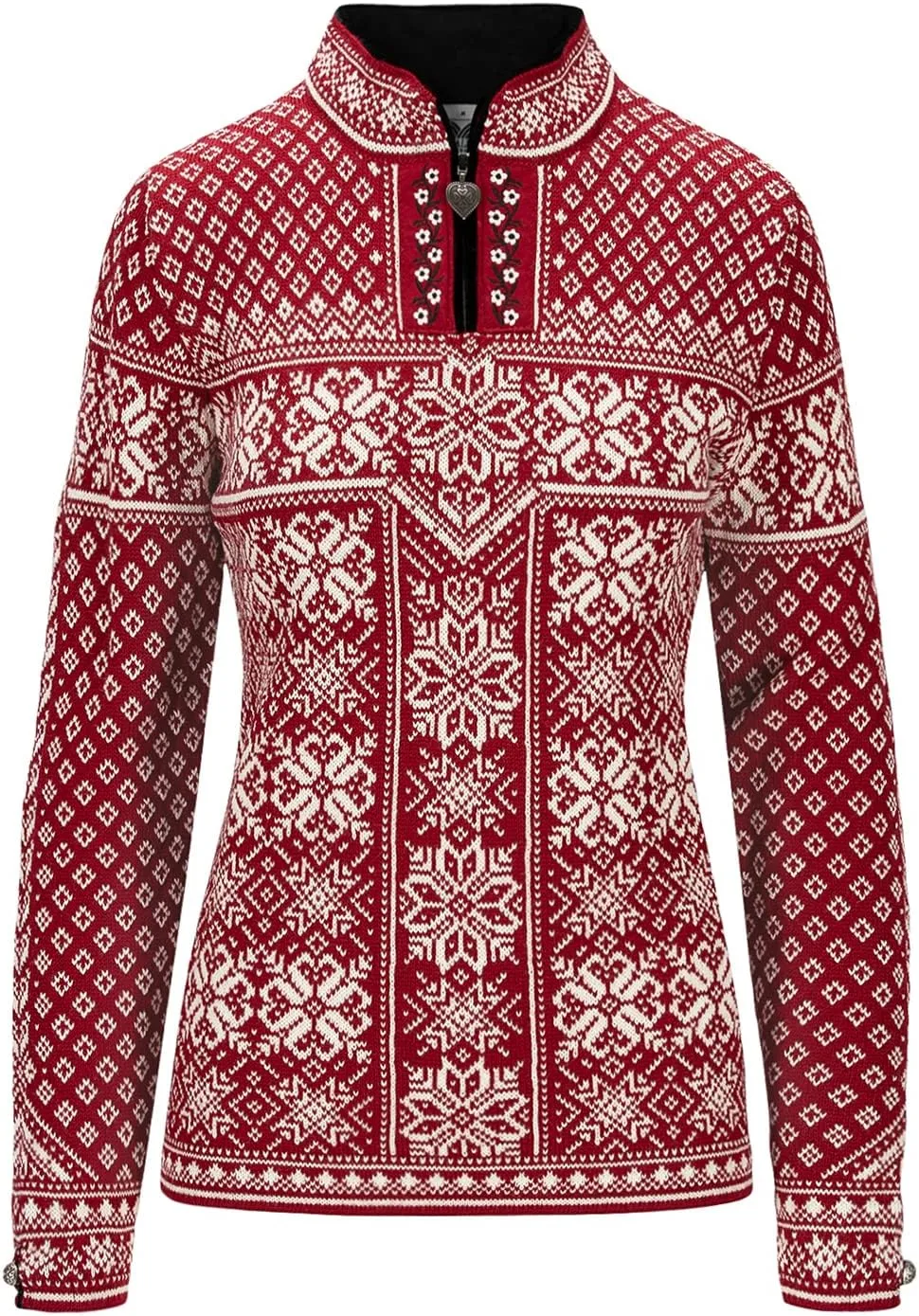 Dale of Norway Peace Pullover - 100% Lightweight Wool Knit Sweater - Pullover Sweaters for Women - Ladies Sweaters