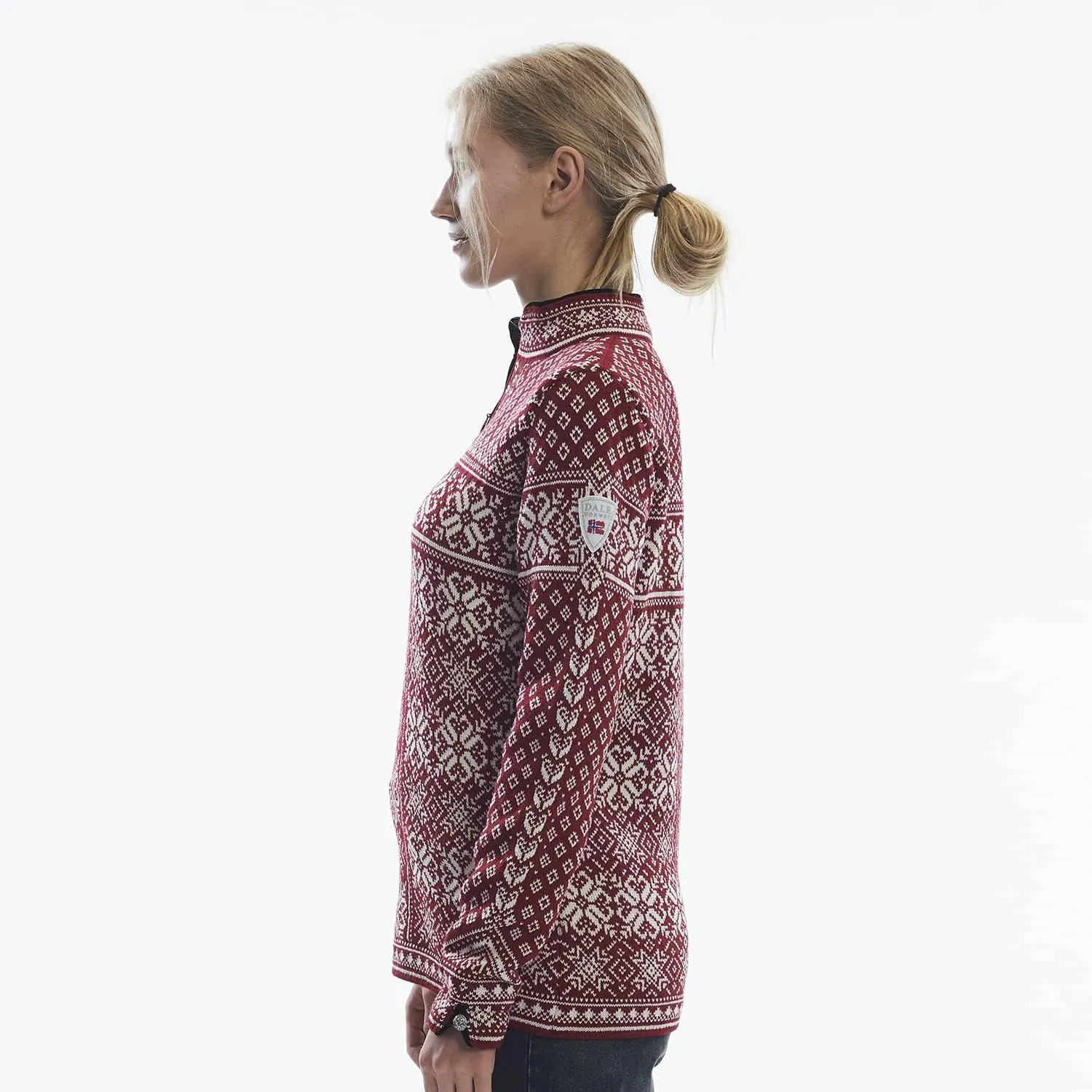 Dale of Norway Peace Pullover - 100% Lightweight Wool Knit Sweater - Pullover Sweaters for Women - Ladies Sweaters