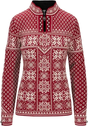 Dale of Norway Peace Pullover - 100% Lightweight Wool Knit Sweater - Pullover Sweaters for Women - Ladies Sweaters