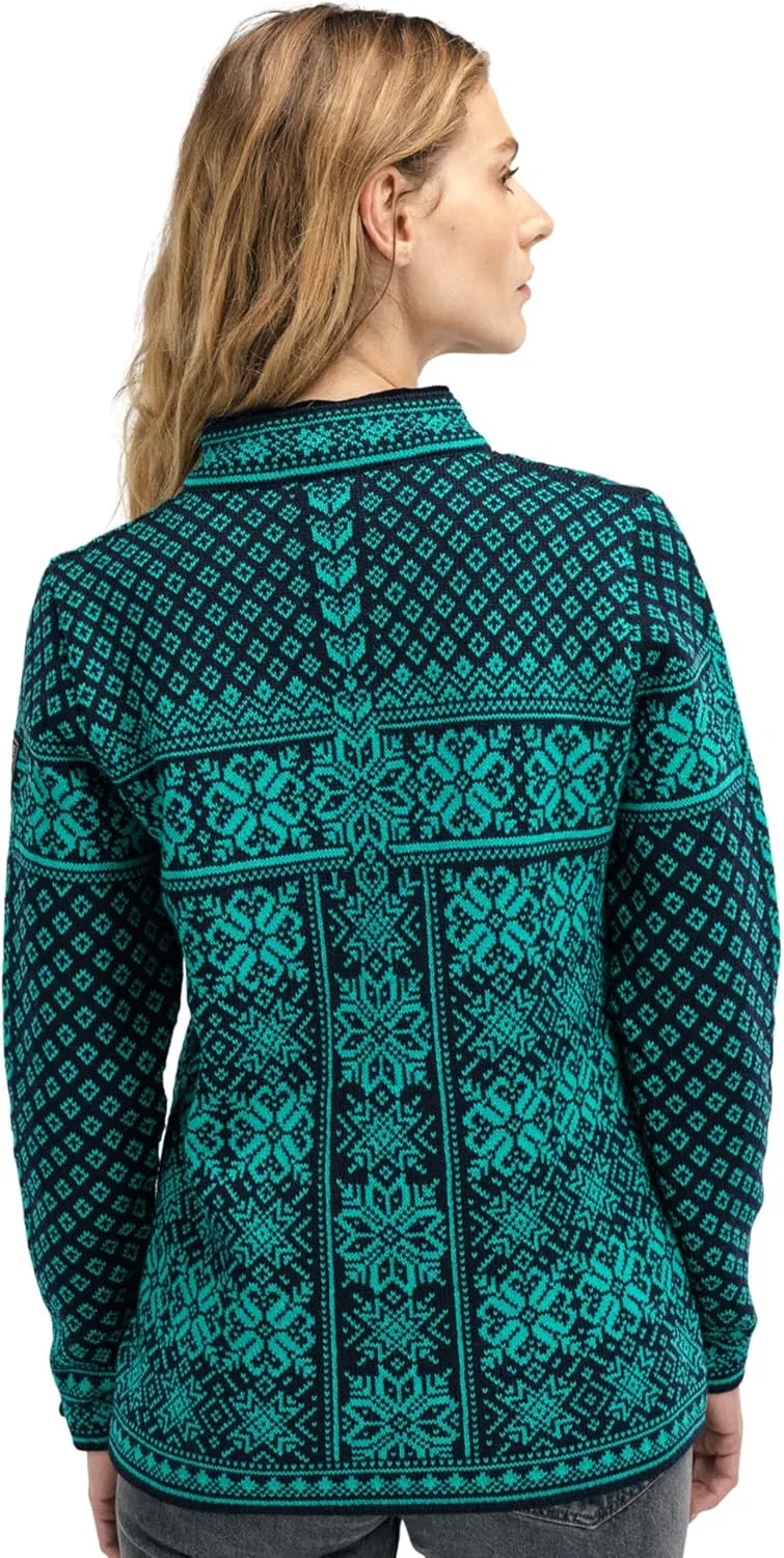 Dale of Norway Peace Pullover - 100% Lightweight Wool Knit Sweater - Pullover Sweaters for Women - Ladies Sweaters