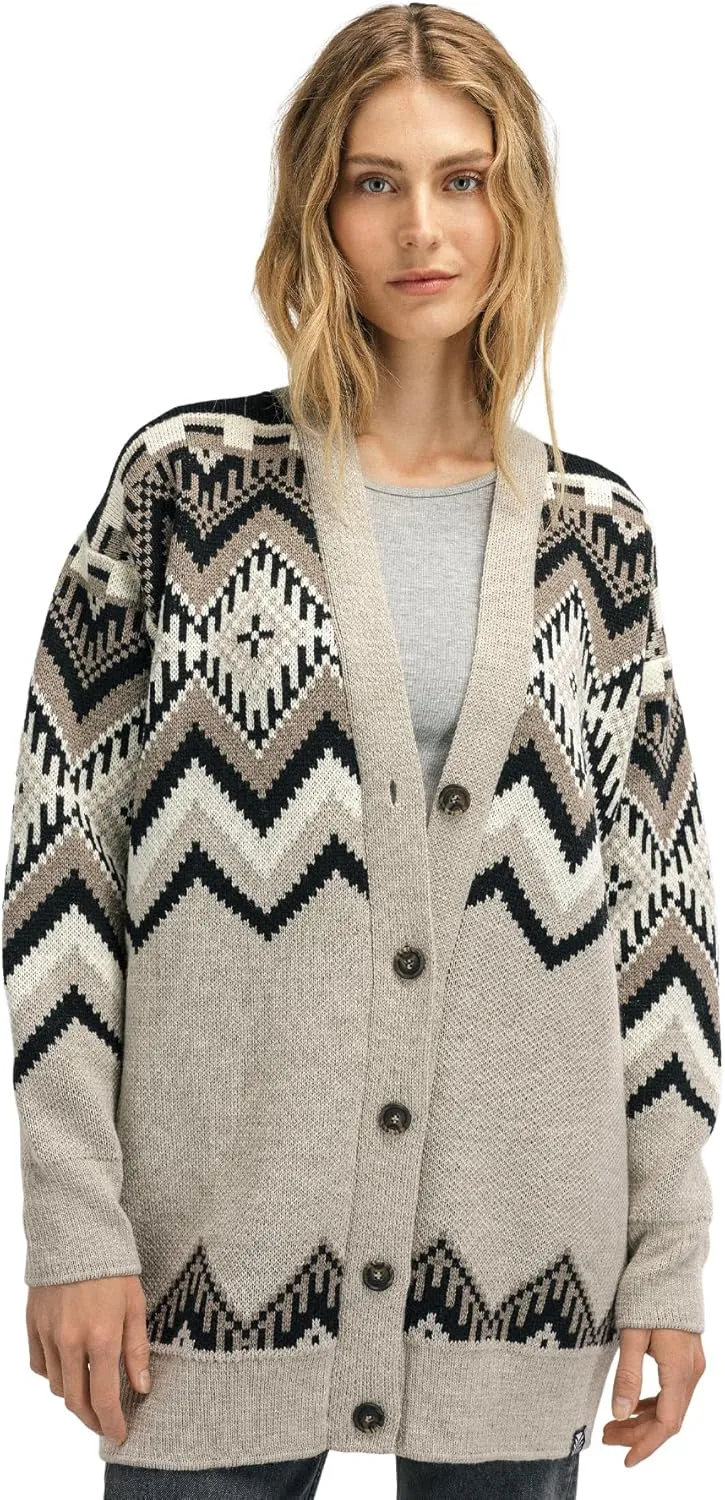 Dale of Norway Skåla Women’s Cardigan Sweater - Ladies Knit Cardigan - Pure Wool