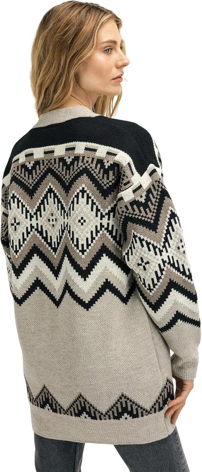 Dale of Norway Skåla Women’s Cardigan Sweater - Ladies Knit Cardigan - Pure Wool