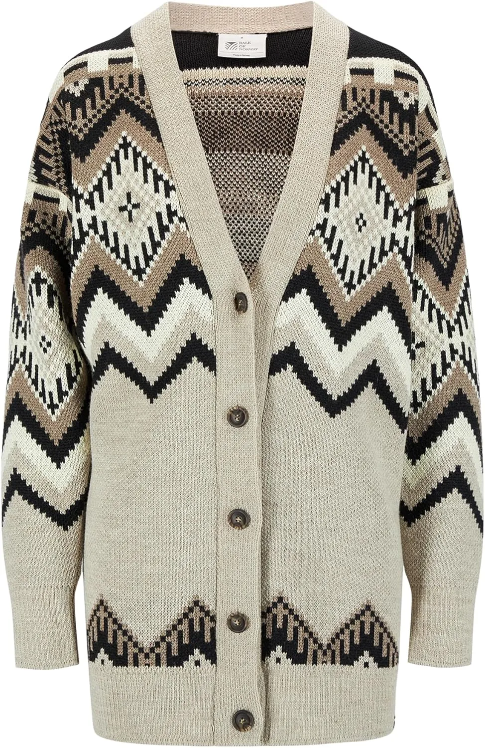 Dale of Norway Skåla Women’s Cardigan Sweater - Ladies Knit Cardigan - Pure Wool