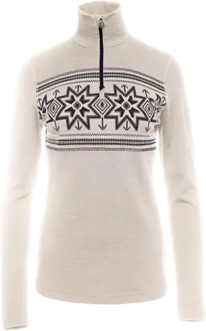 Dale of Norway Tindefjell Women’s Sweater - Women’s Merino Wool Sweater - Slim Fit Quarter-Zip Wool Ski Sweaters for Women