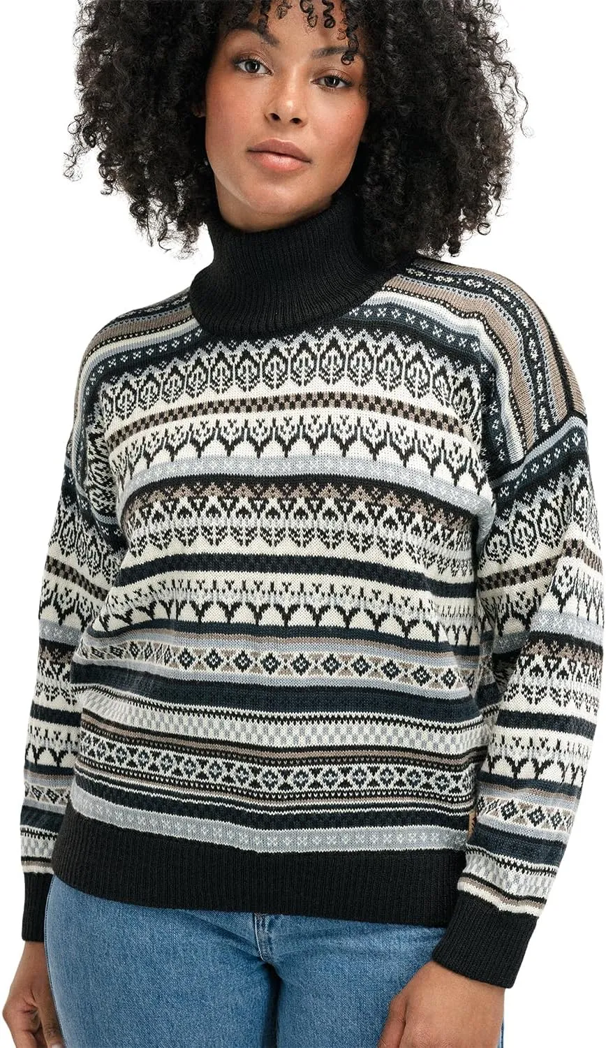 Dale of Norway Utsira Feminine Sweater - Woolen Sweaters for Women - Loose Fit