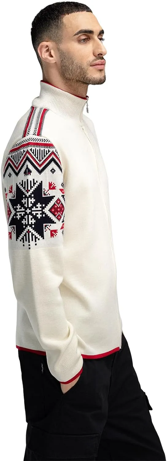 Dale of Norway Varberg Men’s Jacket - Merino Wool Cardigan Sweaters for Men