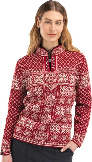 Dale of Norway Women's Long Sleeve Pullover Wool Sweater