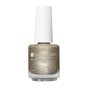 Dazzle Dry Nail Lacquer (Step 3) - Illuminate Lacquer - A bright champagne gold. Full-coverage metallic. (0.5 fl oz)