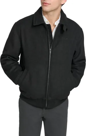 Dockers Men's Wool Blend Harrington Bomber