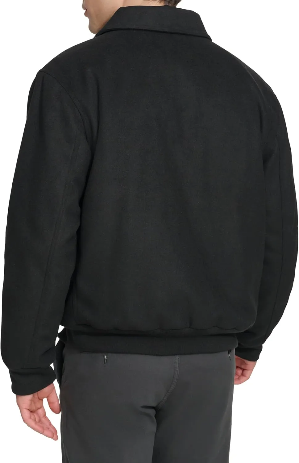 Dockers Men's Wool Blend Harrington Bomber