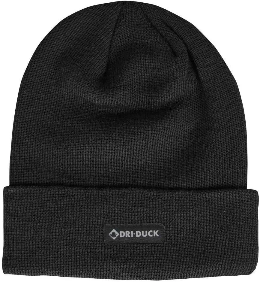DRI Duck - Commander Merino Cuffed Beanie - 3563 - One Size - Black
