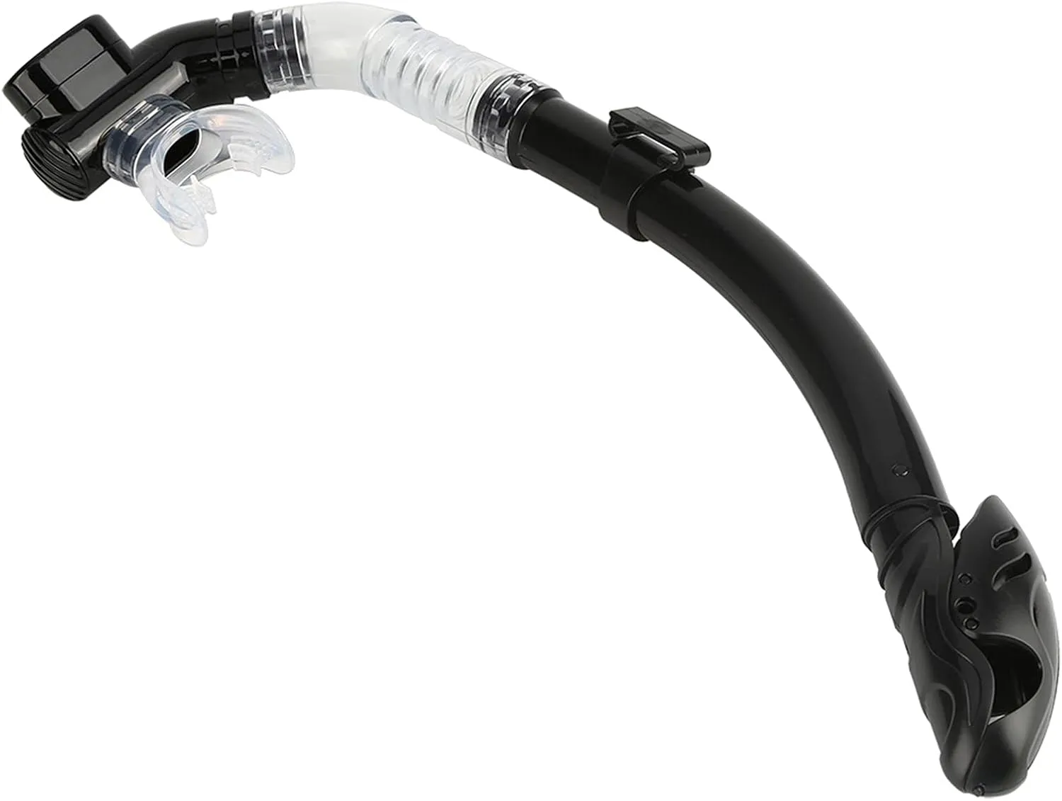 Dry Snorkel, 3 Colors Silicone Mouthpiece Dry Top Front Swimmer Snorkel Swimming Training Equipment Full Dry Air Breathing Tube