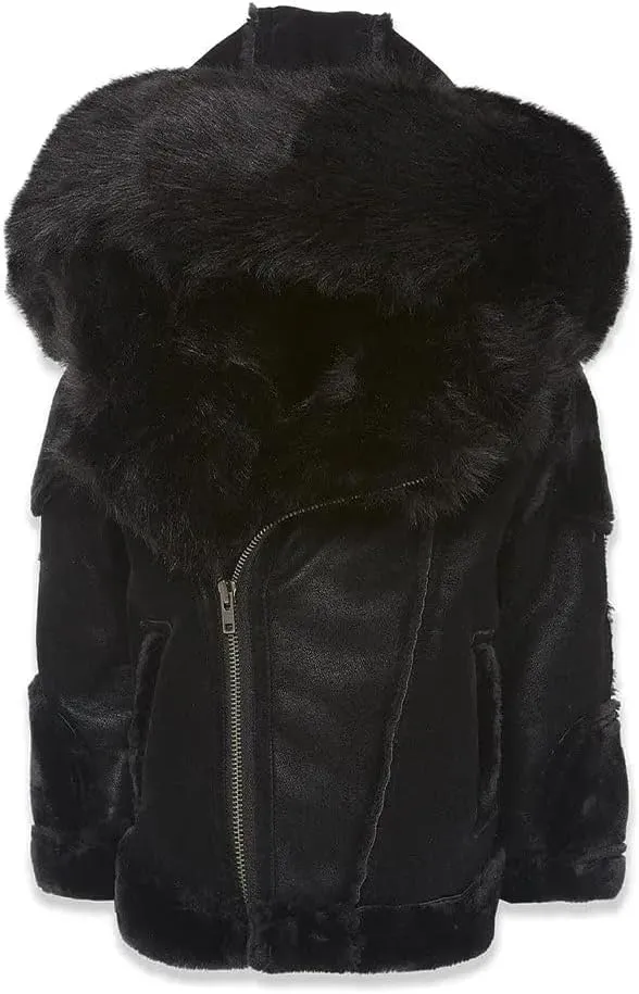 EL Jefe Shearling Moto Jacket