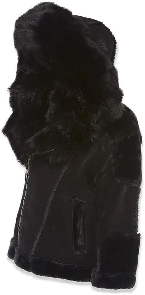 EL Jefe Shearling Moto Jacket