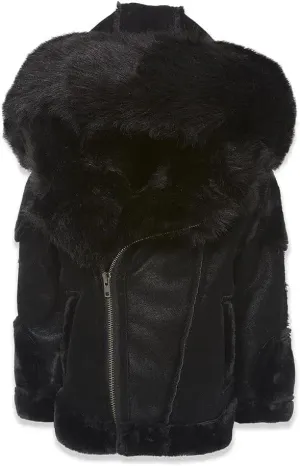 EL Jefe Shearling Moto Jacket