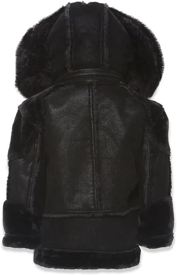 EL Jefe Shearling Moto Jacket