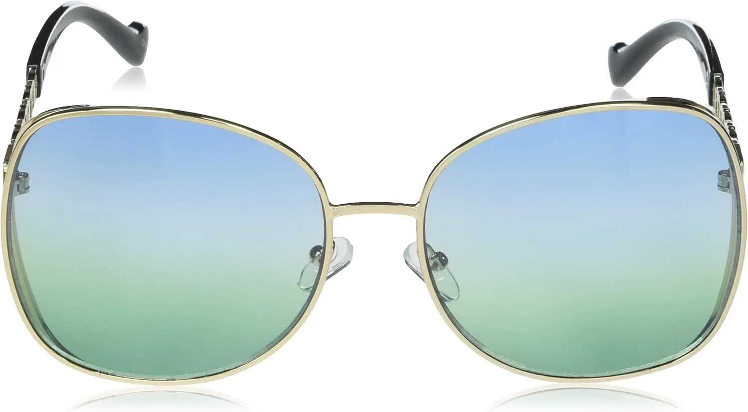 essica Simpson Women's J6214 Oversized Cat Eye Square Sunglasses