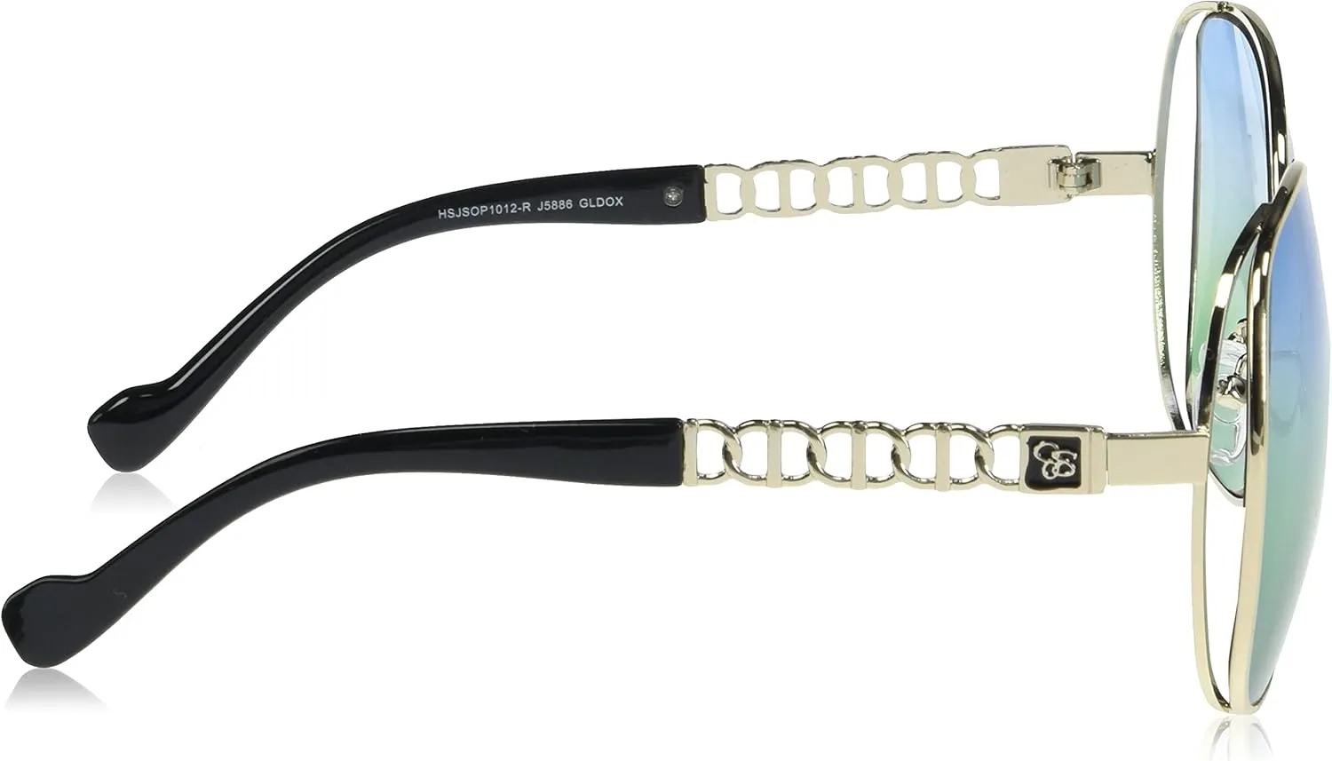 essica Simpson Women's J6214 Oversized Cat Eye Square Sunglasses