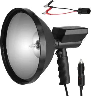 EVTSCAN Spotlight Flashlight, 100W HID Handheld Torch Hunting Spot Light Work Spotlight Camping Fishing Boat