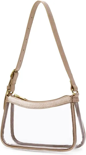 Fashion Clear Purse Handbag for Concert and Working Stadium Approved PVC Clear Bags