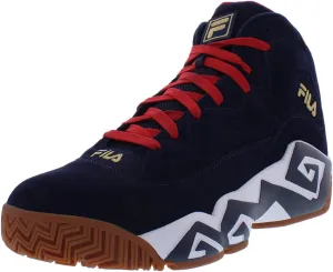 Fila Mashburn Mens Shoes Size 16, Color: Fila Navy/White/Metallic Gold