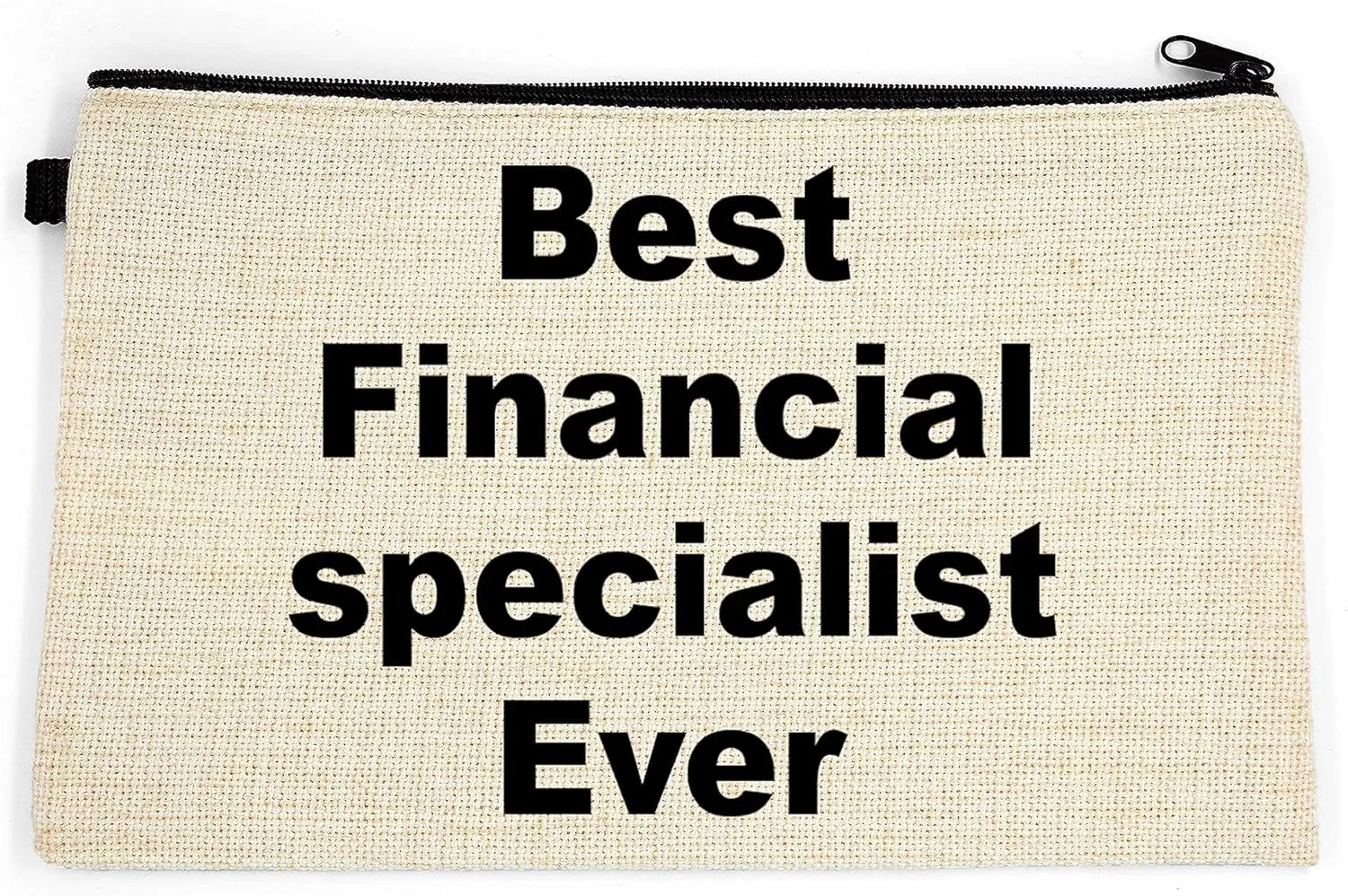 Financial specialist Makeup Bag, Gift For Financial specialist, Best Financial specialist Ever, Toiletry Bag, Birthday Gift For Her, Makeup Bag For Women, Christmas Gift Bag