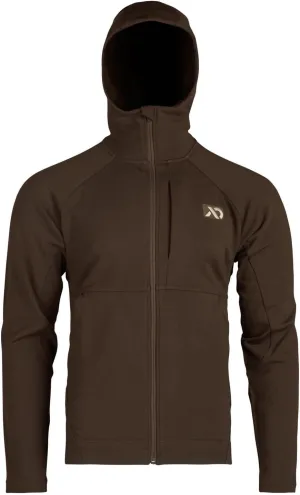 First Lite Men's Rugged Wool Zip Hoody - Durable Merino Wool Camo Hunting Jacket
