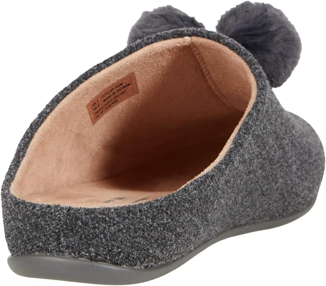 FitFlop Chrissie Pom-Pom Slippers
