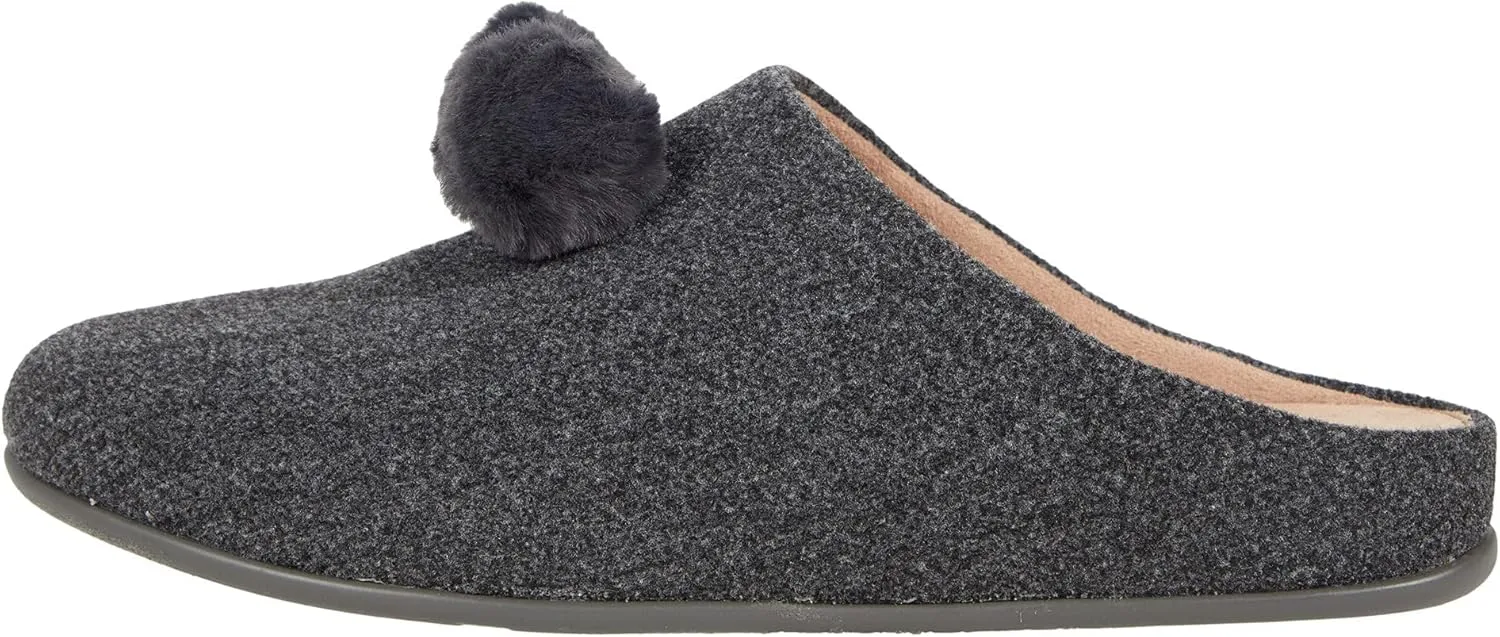 FitFlop Chrissie Pom-Pom Slippers