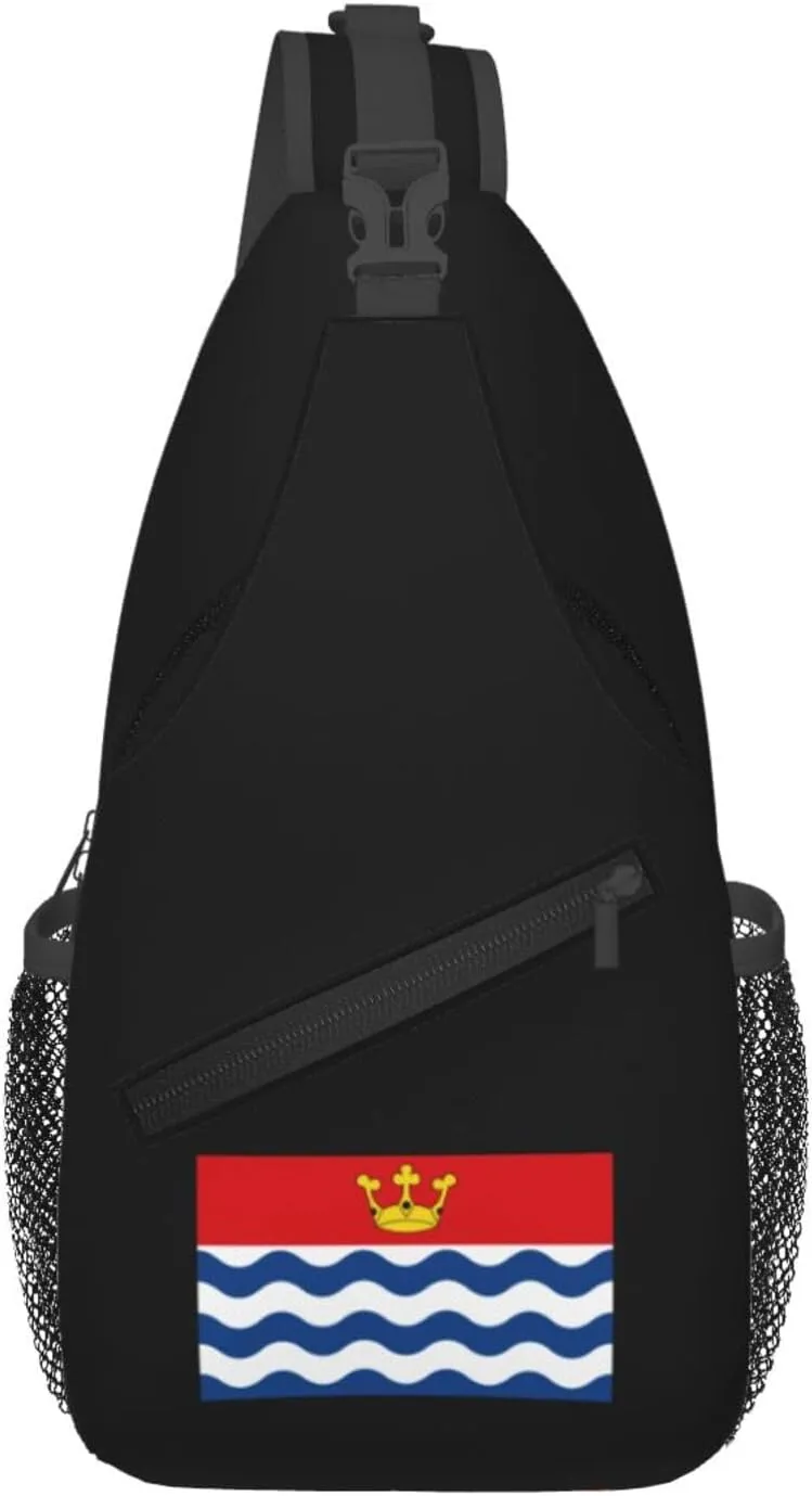 Flag of Greater London Crossbody Bags For Women Men Chest Backpack Gym Shoulder Bag Travel Outdoor Sports Casual Crossbody Bags