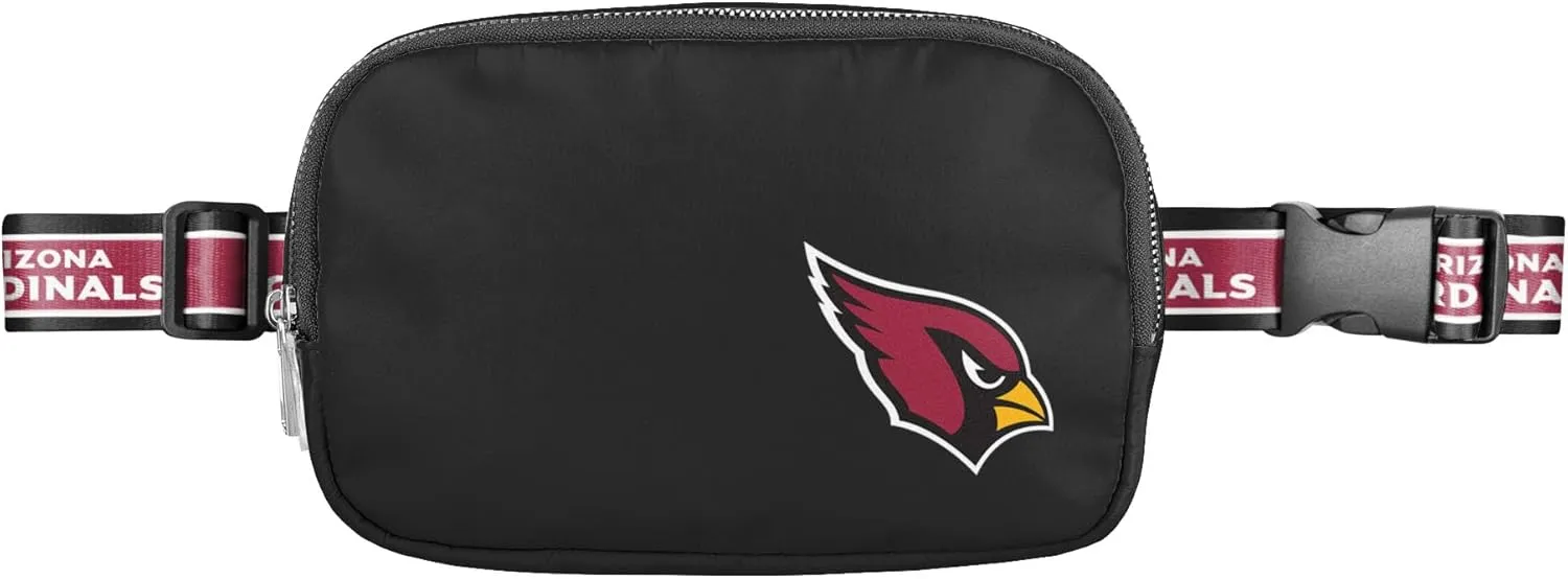 FOCO NFL Unisex-Adult NFL Team Color Wordmark Crossbody Belt Bag