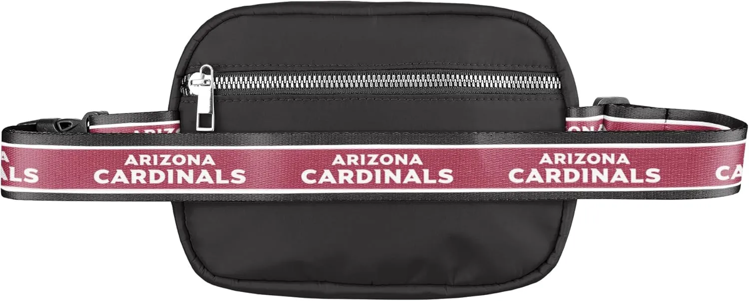 FOCO NFL Unisex-Adult NFL Team Color Wordmark Crossbody Belt Bag