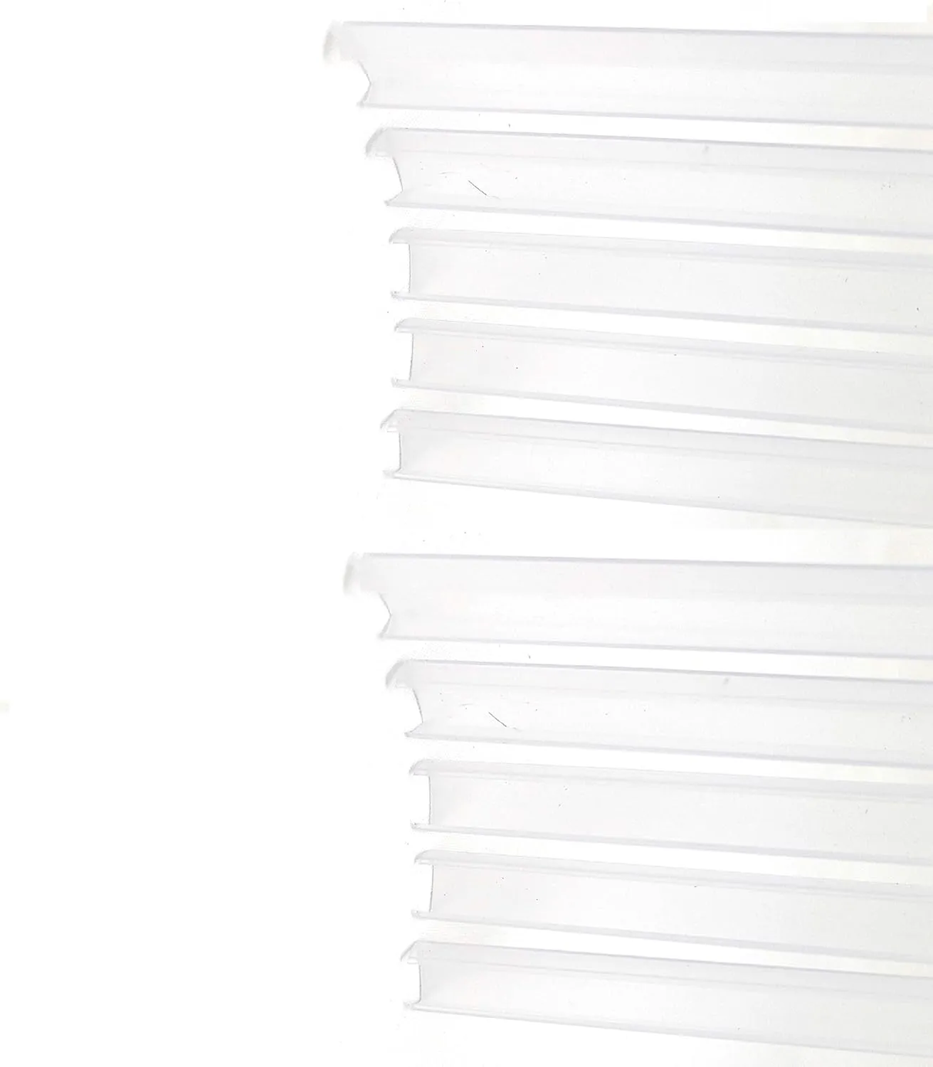Green Blob Outdoors Flexible GBO 39.5" SMD5050 SMD5630 LED Strip Light Mounting Track Channel UV Protected PVC Pack of10