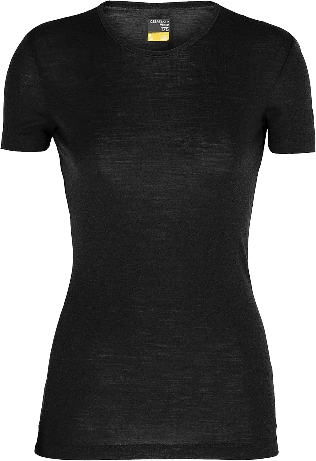 Icebreaker Merino Women's Standard 175 Everyday Short Sleeve Thermal Cold Weather Base Layer Crew T-Shirt