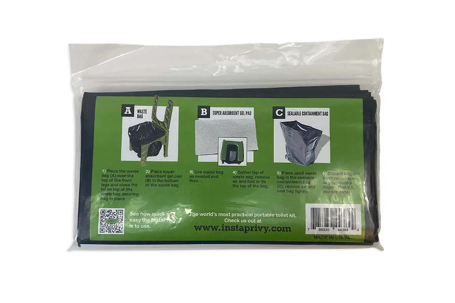 InstaPrivy Waste Bags