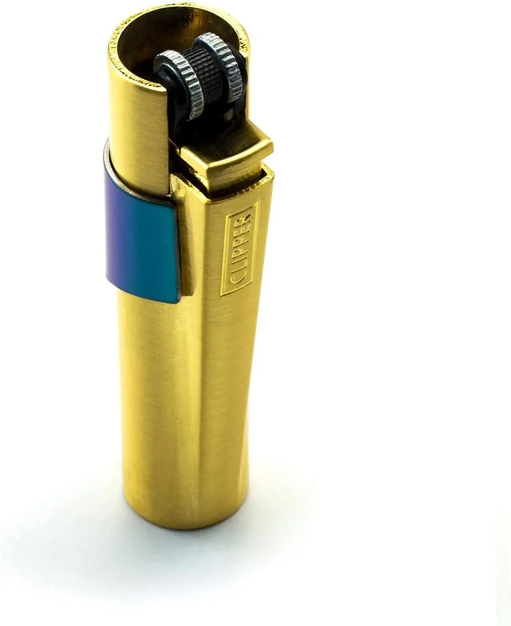 Kasher’s Metallic Multipurpose Lighter Tool - A Stunning Combo of Refillable Metal Lighter case - Suitable to use as Pipe Cleaner, Cutter, etc (Green Kasher)
