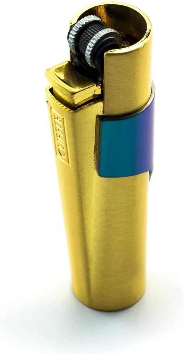 Kasher’s Metallic Multipurpose Lighter Tool - A Stunning Combo of Refillable Metal Lighter case - Suitable to use as Pipe Cleaner, Cutter, etc (Green Kasher)