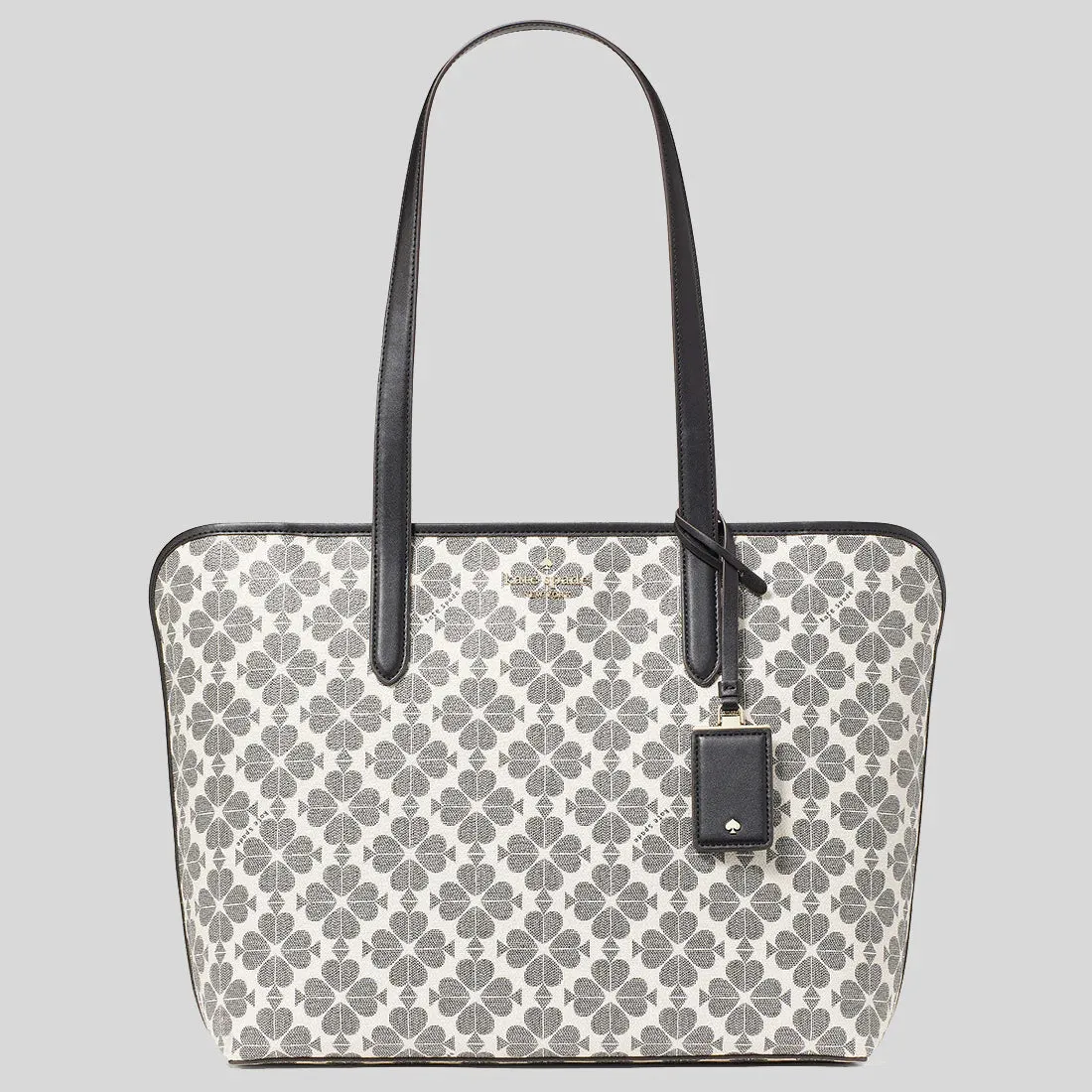 KATE SPADE Spade Flower PVC Tote Black Multi RS-KG086