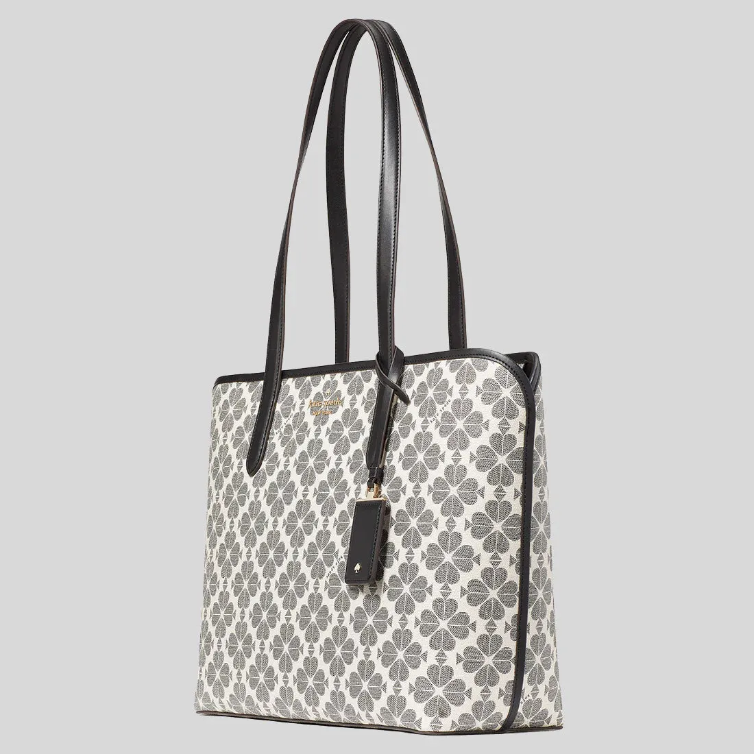 KATE SPADE Spade Flower PVC Tote Black Multi RS-KG086