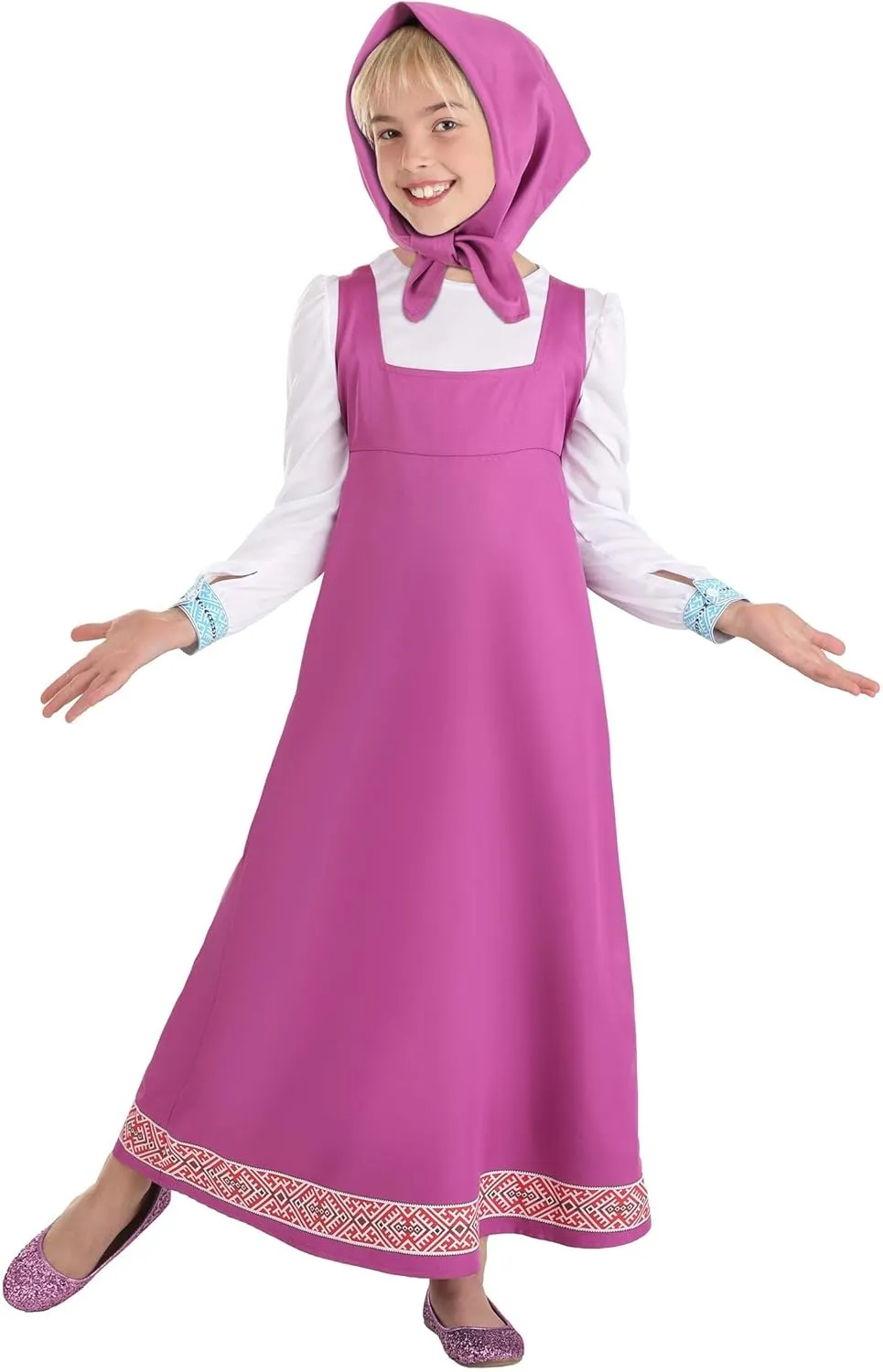 Kid's Masha and the Bear Masha Costume