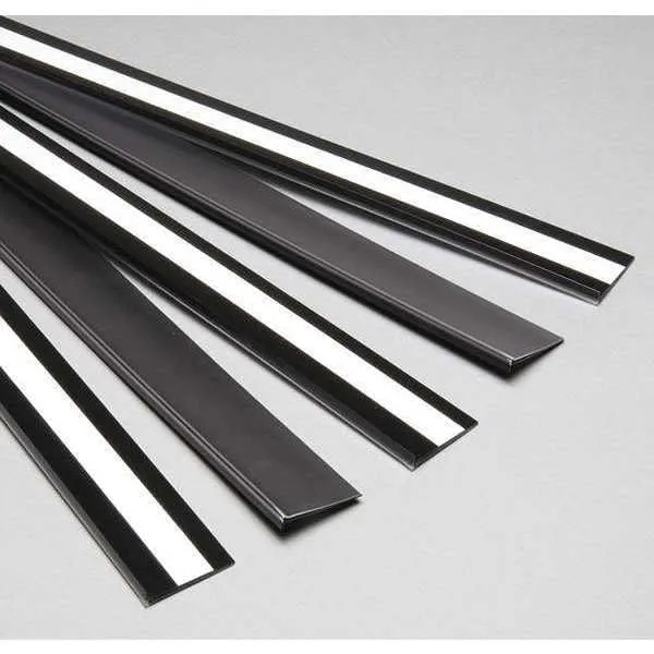 Label Holder, Clear, 33-1/2 in. L, PK5