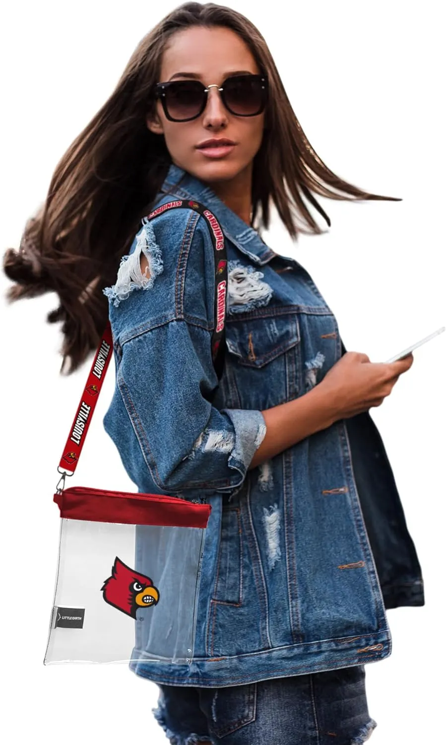 Littlearth NCAA Clear Pattern Strap Bag Arizona
