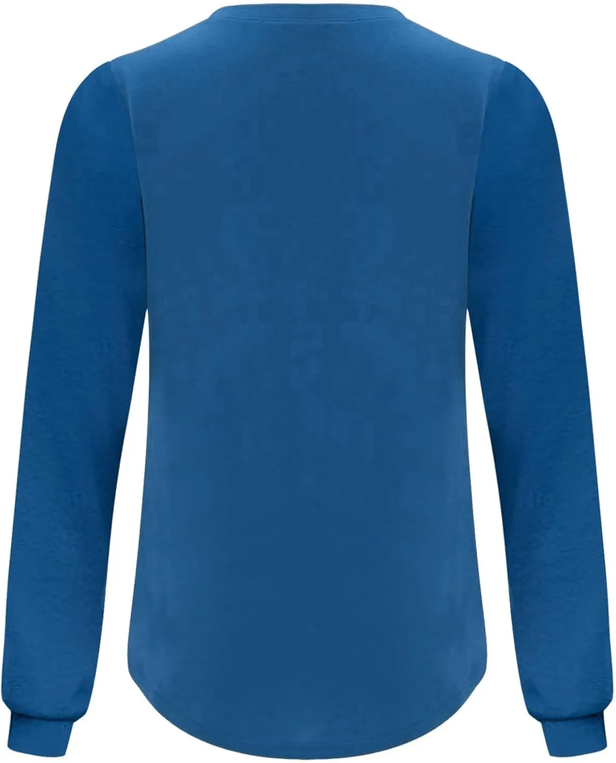 Long Sleeve Shirts for Women Tunic Tops for Women Loose Fit Dressy Crew Neck Pullover Basic Y2K Blouse